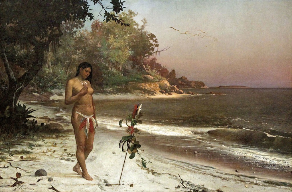 Quadro "Iracema" de José Maria de Medeiros.